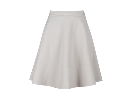 FLIPPY WHITE SKATER SKIRT