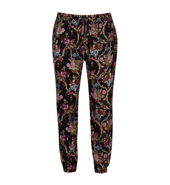 FLORAL PRINT TROUSERS